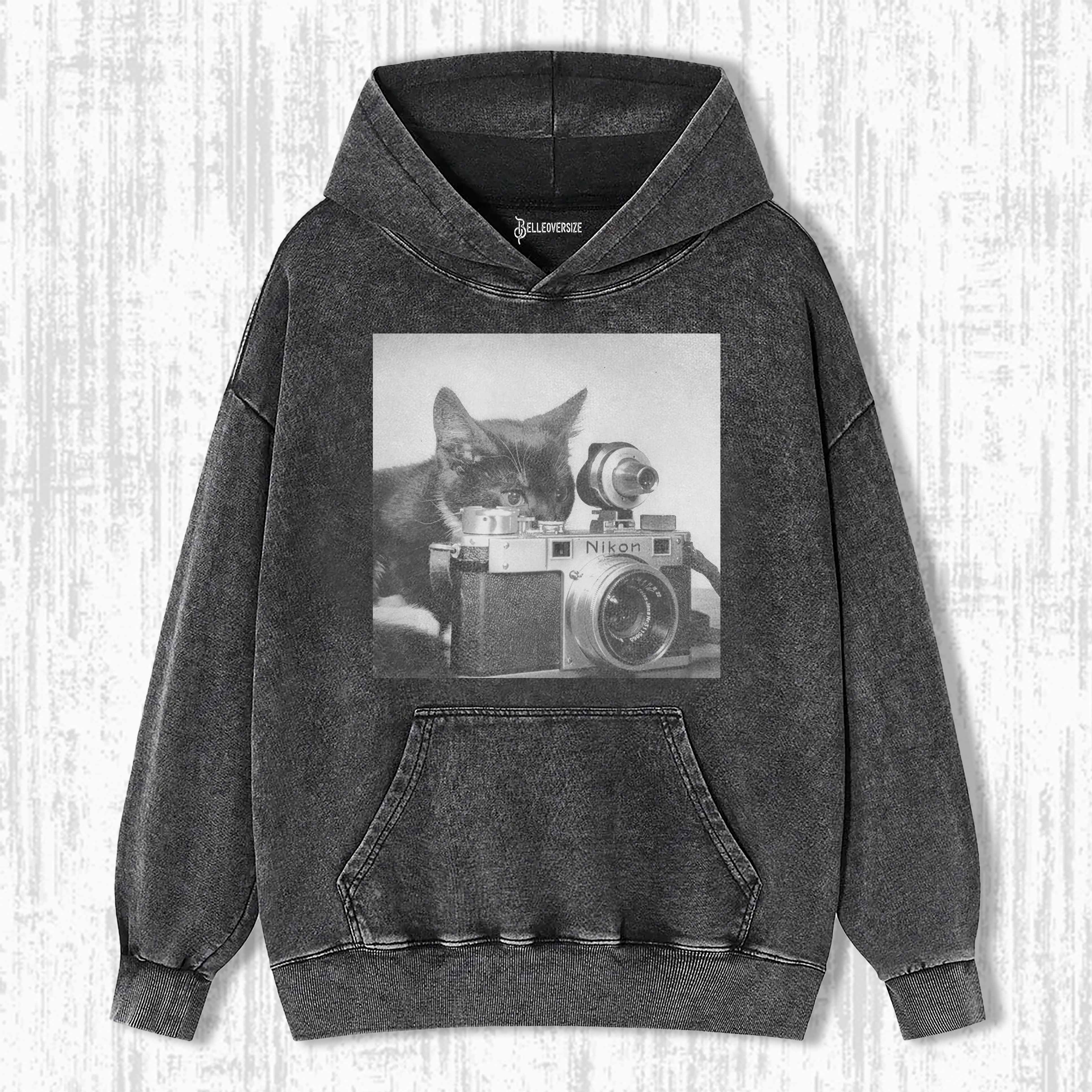 WACKY CAT  HOODIE